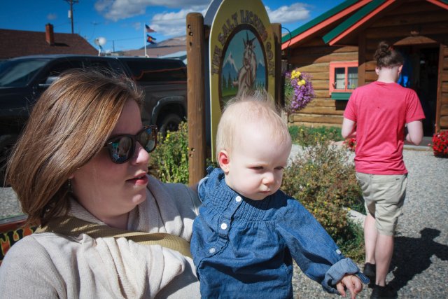 Sonja taking a look around